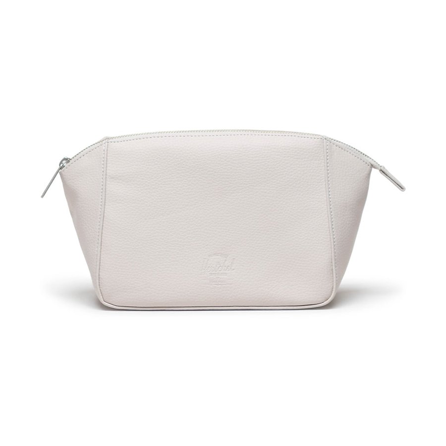 Herschel Milan Vegan Leather Toiletry Kit Moonbeam Moonbeam