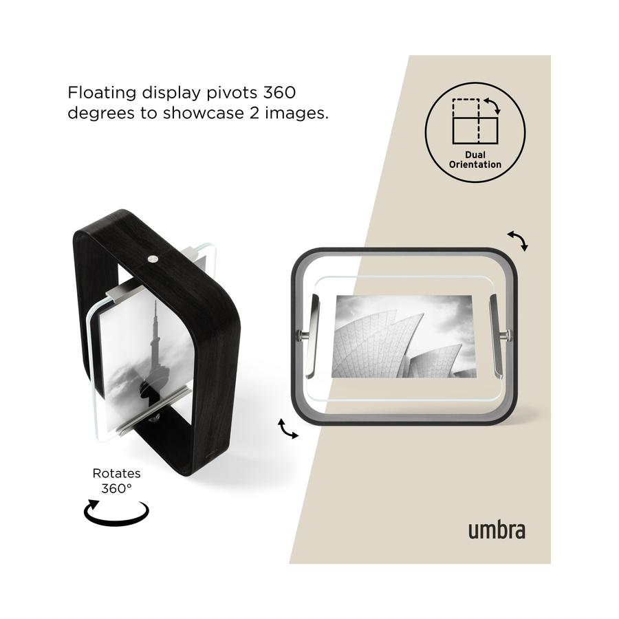 Umbra Bellwood Picture Frame - 13 x 18cm Black Black