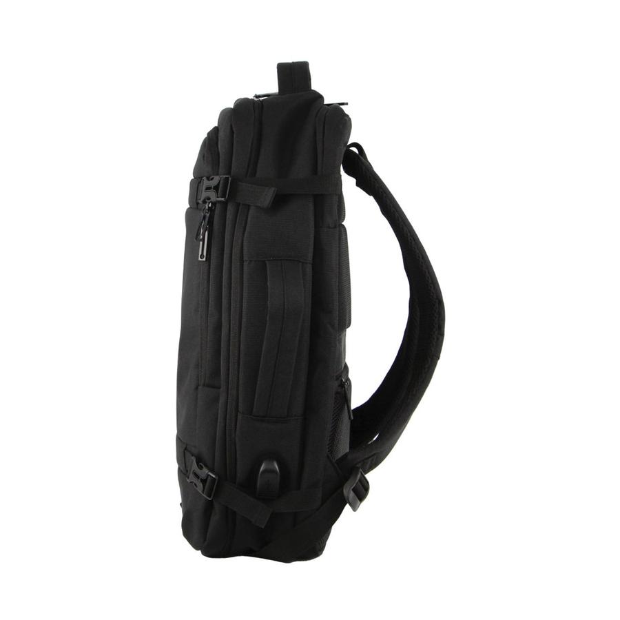 Pierre Cardin Bromley 15" Laptop Backpack Black Black