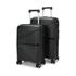 Nomad Aspire 55cm & 65cm Hardside Luggage Set Black