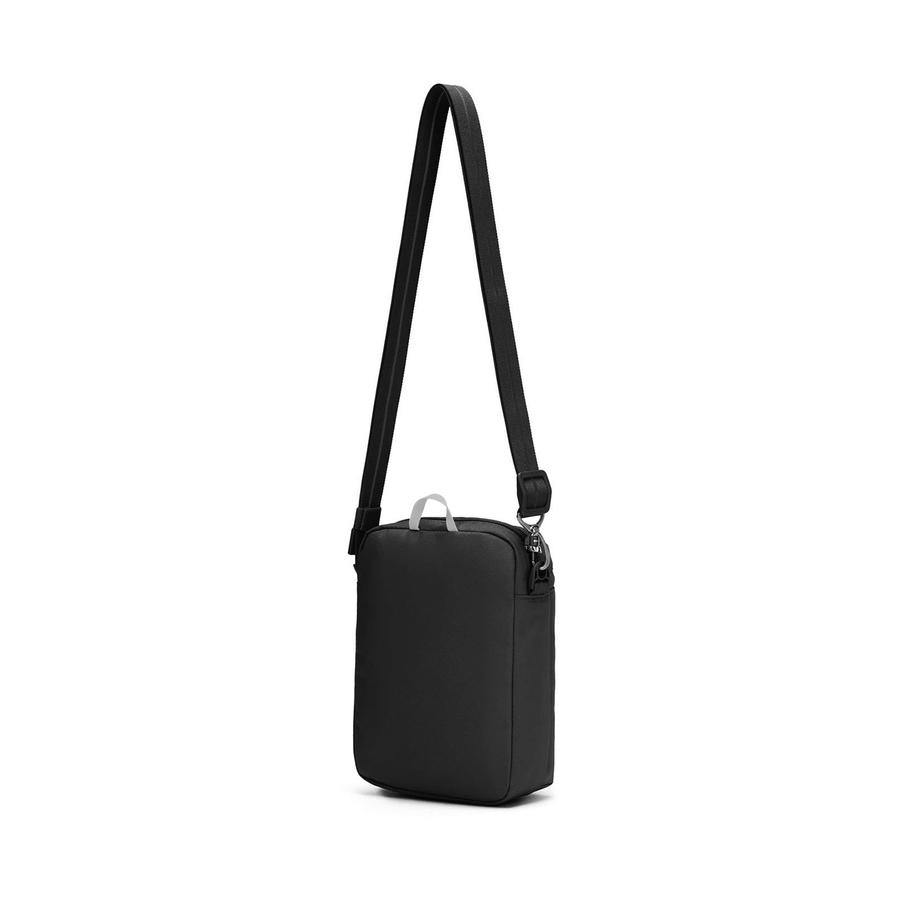 Pacsafe GO Anti-Theft Recycled Festival Crossbody Bag Jet Black Jet Black
