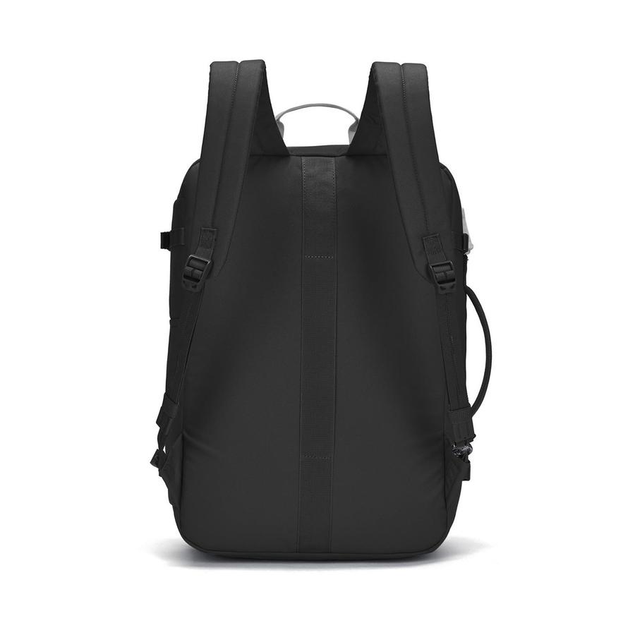 Pacsafe GO 34L Anti-Theft Recycled Carry-On Backpack Jet Black Jet Black