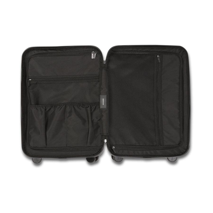 Explorer Luna-Air 55cm Hardside USB Carry-On Suitcase Merlot Merlot