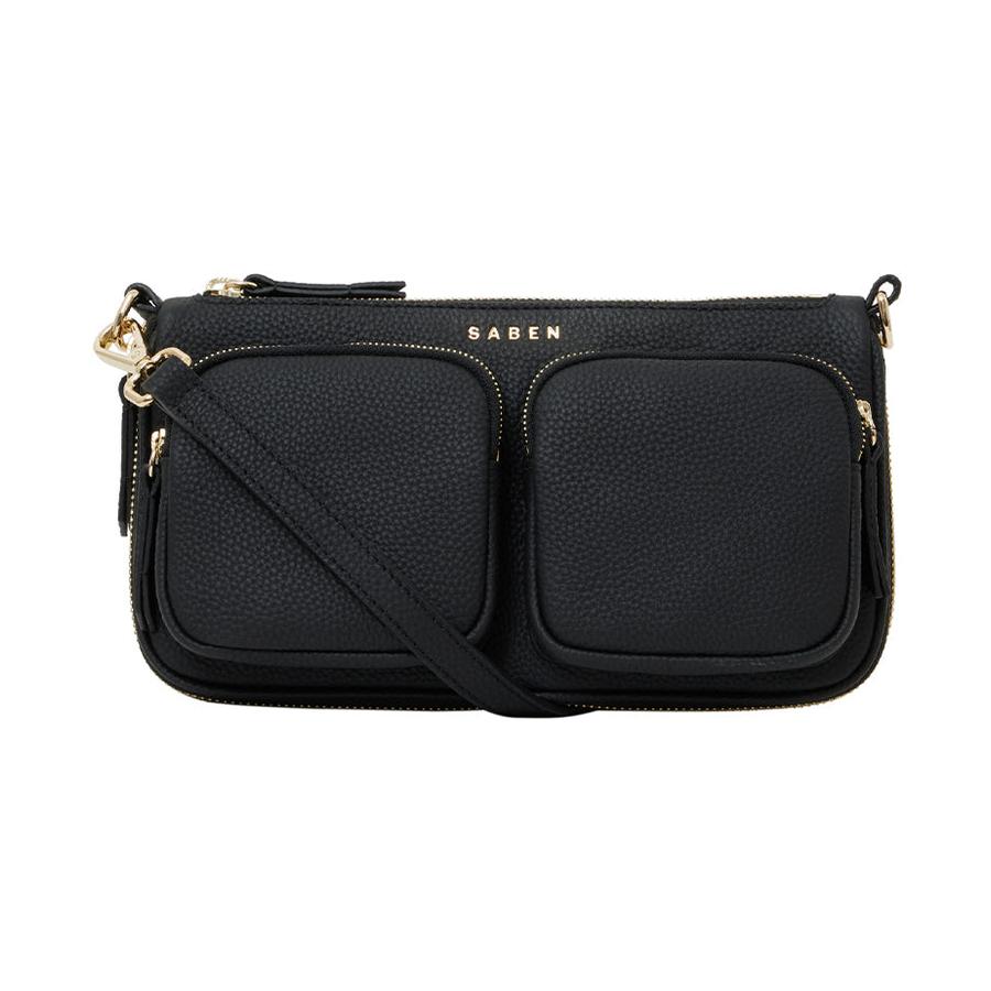 Saben Nina Crossbody Bag Black Black