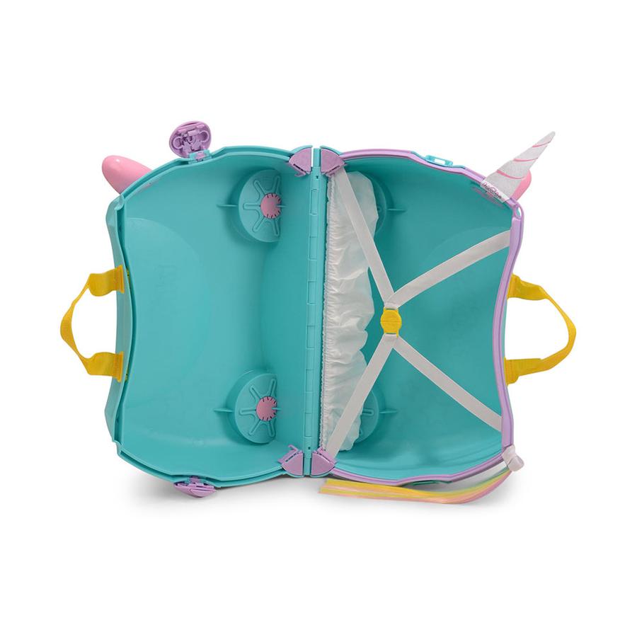 Trunki Una The Unicorn Kids Suitcase Aqua Aqua