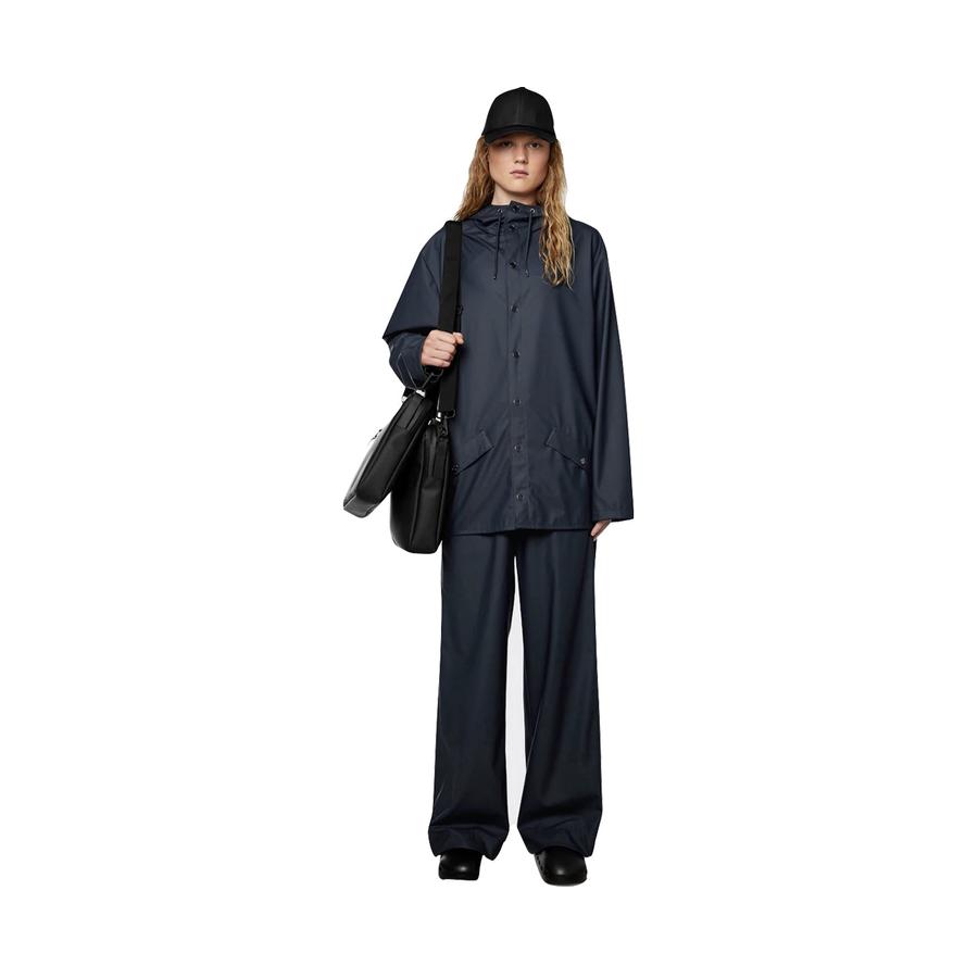 Rains Jacket Navy S