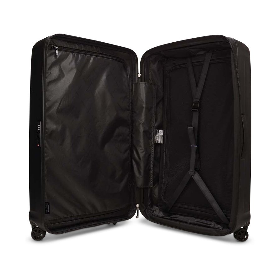 Samsonite Nuon 75cm Hardside Checked Suitcase Matte Graphite Matte Graphite
