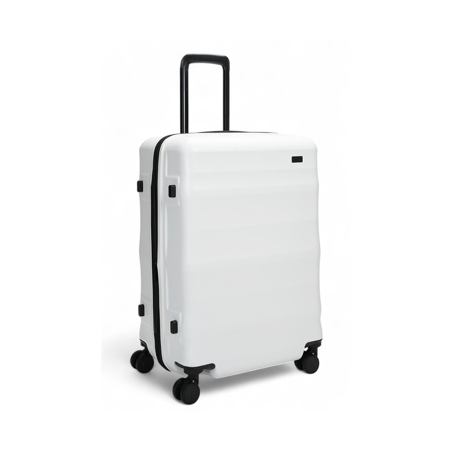 Explorer Luna-Air 63cm Hardside Checked Suitcase White White