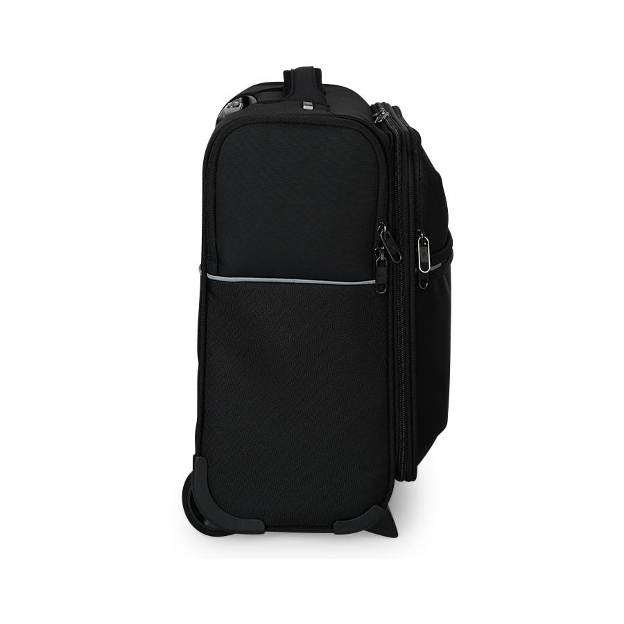 Samsonite 73H 43cm Weekender Softside Suitcase Black Black