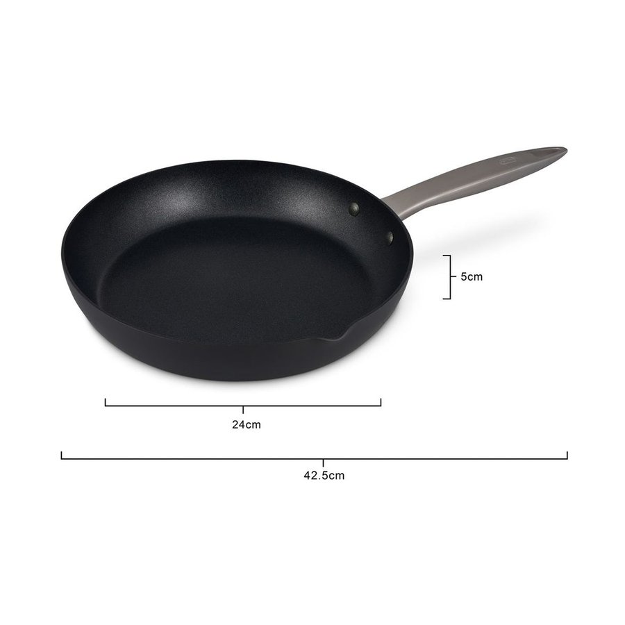 Zyliss Ultimate Pro 24cm Frypan Black Black