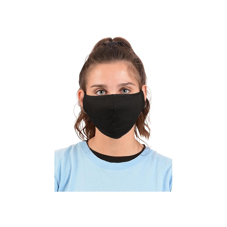 Explorer Face Mask - 10 Pack Black Black