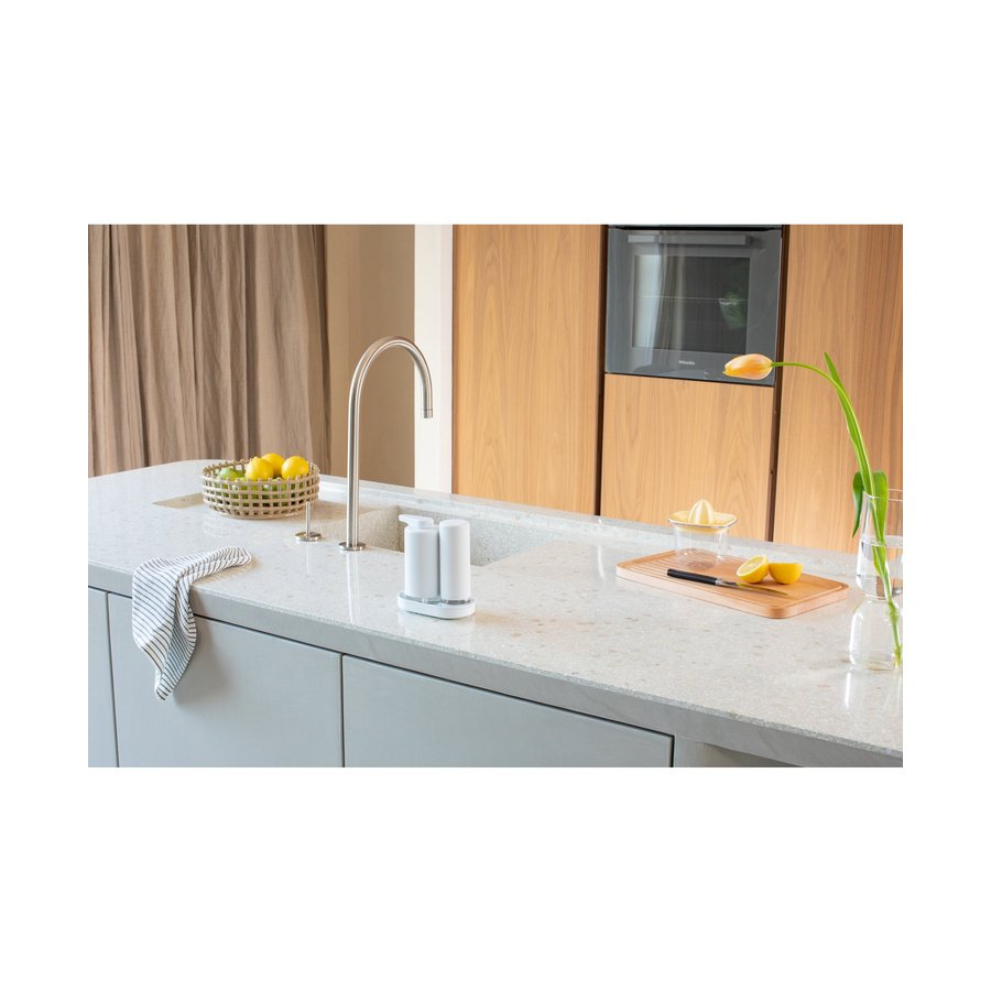 Brabantia SinkStyle Soap Dispenser Set 200ml Mineral Fresh White Mineral Fresh White