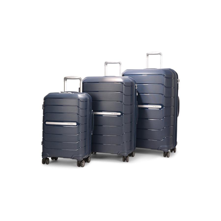 Samsonite Oc2lite 55cm, 68cm & 75cm Hardside Luggage Set Navy Navy