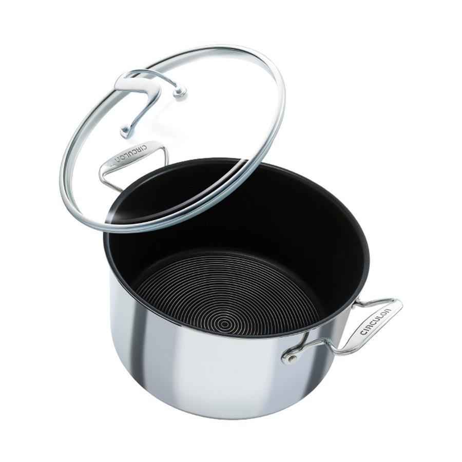 Circulon SteelShield C-Series 26cm (7.6L) Stockpot Stainless Steel Stainless Steel