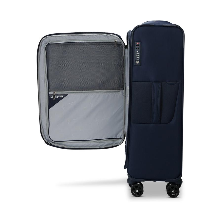 Samsonite B-Lite 5 71cm Softside Checked Suitcase Navy Navy