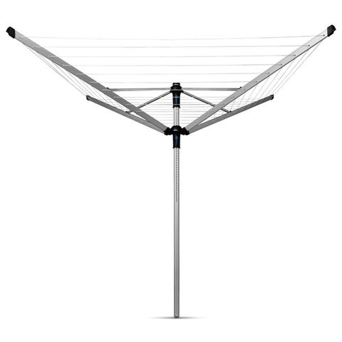 Brabantia Rotary Lift-O-Matic Advance Dryer (50m) Metallic Grey