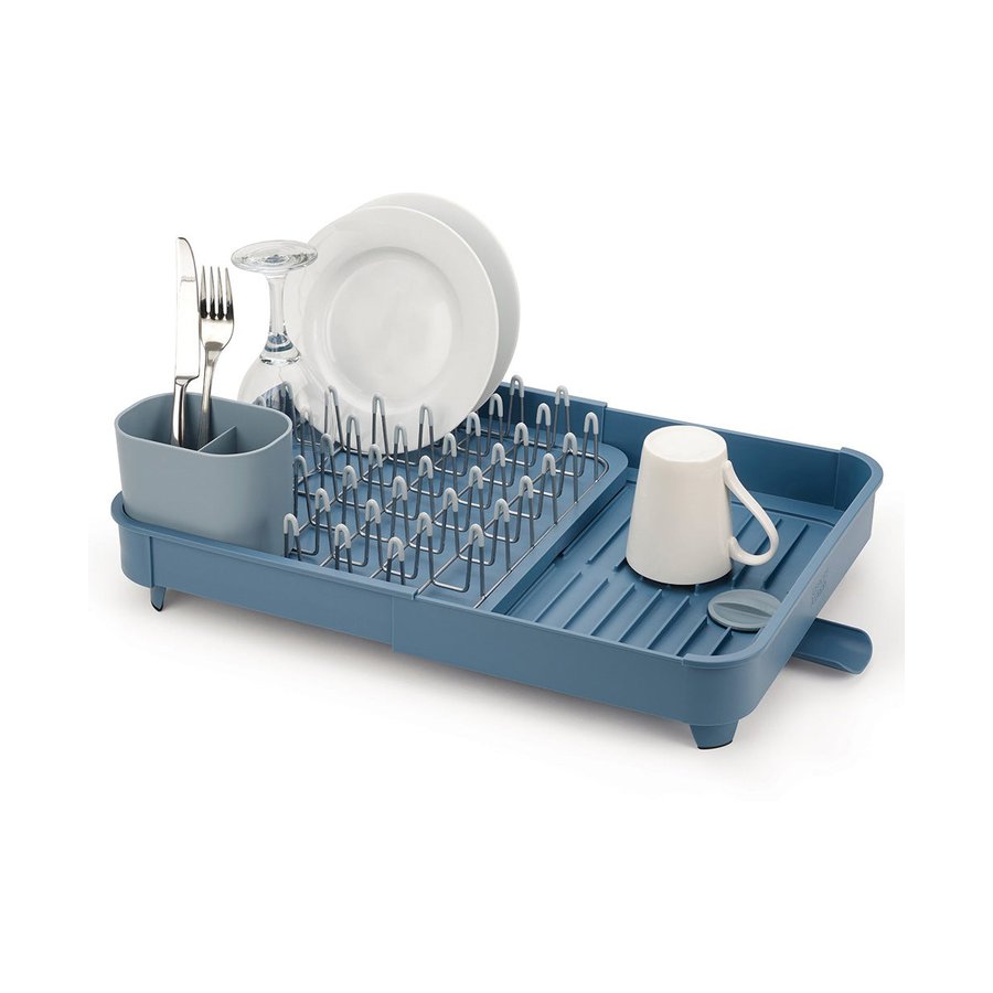 Joseph Joseph Extend Expandable Dish Drainer Sky Blue Sky Blue