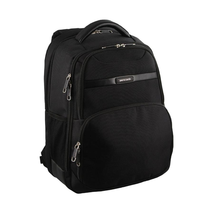 Pierre Cardin Ellis 15" Laptop Backpack Black Black