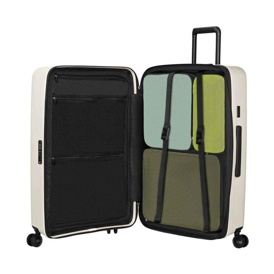 Samsonite Restackd 75cm Hardside Checked Suitcase Quartz Quartz