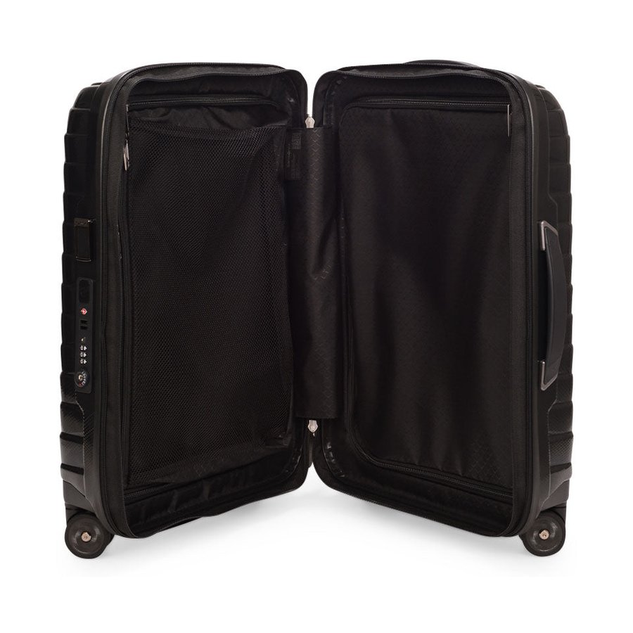 Samsonite Proxis 55cm Hardside Carry-On Suitcase Black Black