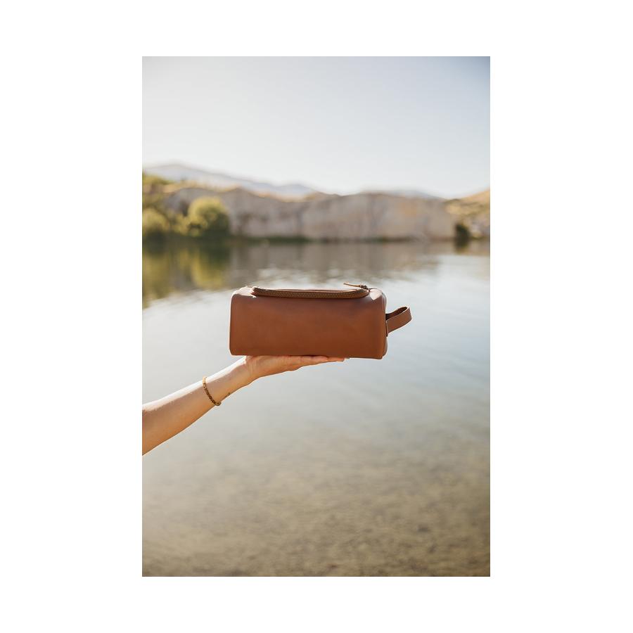 Duffle&Co Ralph Wash Bag Tan Tan