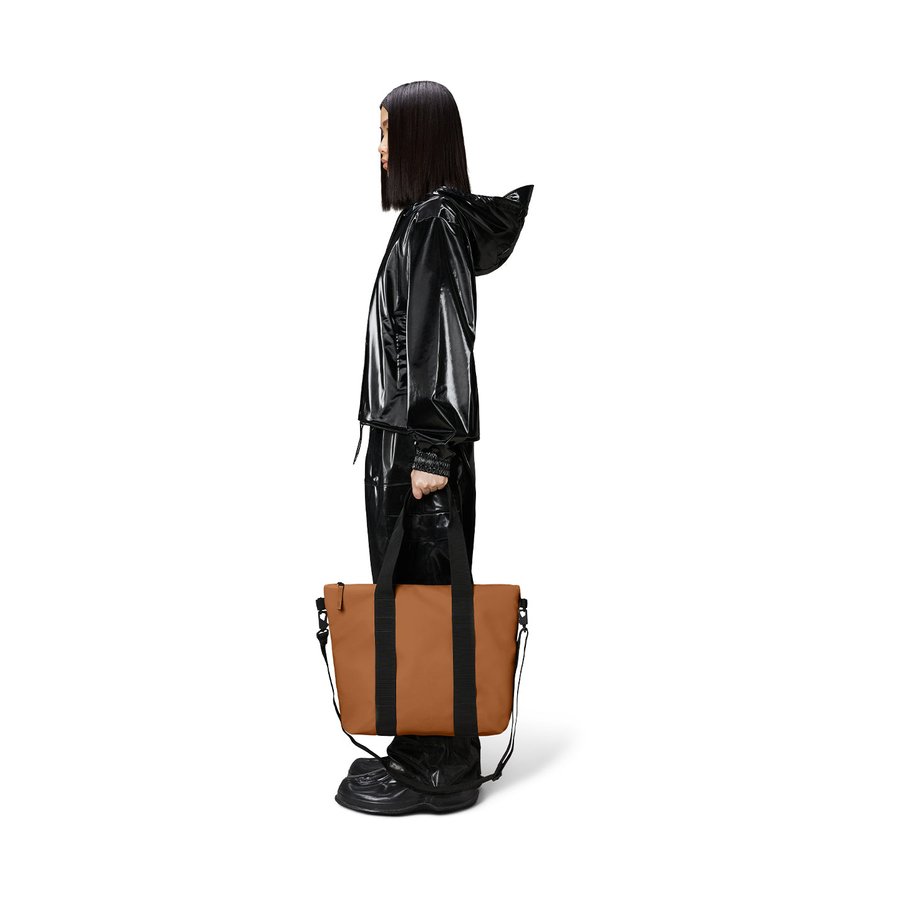 Rains Tote Bag Mini Rust Rust