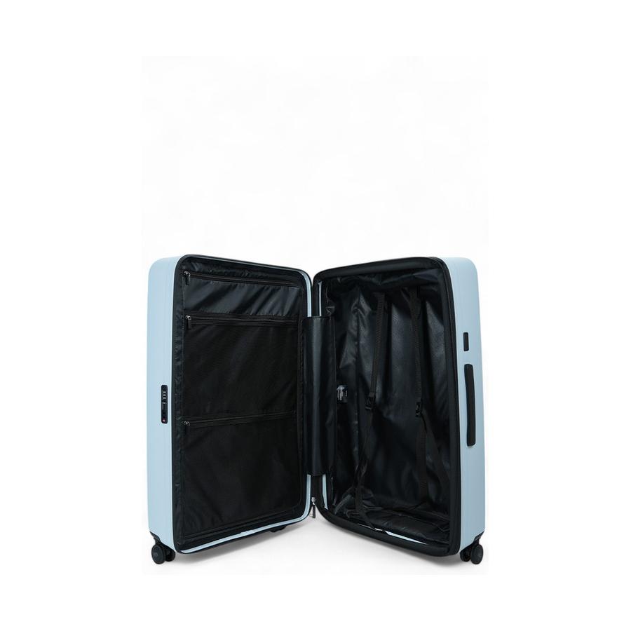 Samsonite Restackd 81cm Hardside Checked Suitcase Glacier Glacier