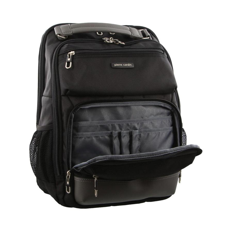 Pierre Cardin Huxley 15" Laptop Backpack Black Black