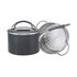 Anolon Endurance+ 18cm (2.8L) Saucepan & Bonus Steamer Black