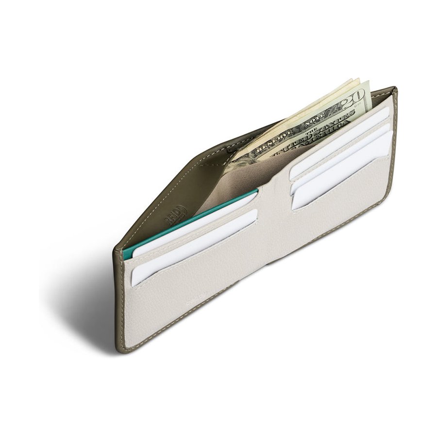 Bellroy RFID Hide & Seek LO Leather Wallet Willow Willow