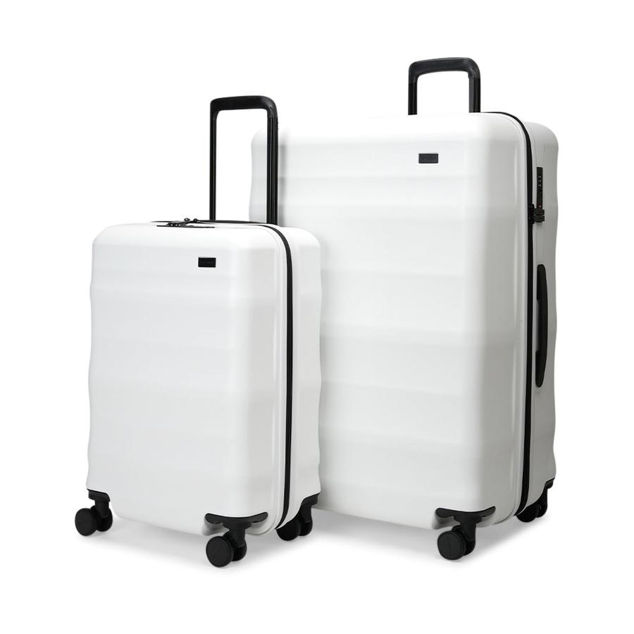 Explorer Luna-Air 55cm & 74cm Hardside Luggage Set White White