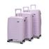 Nomad Discover 56cm, 65cm and 75cm Hardside Luggage Set Light Purple