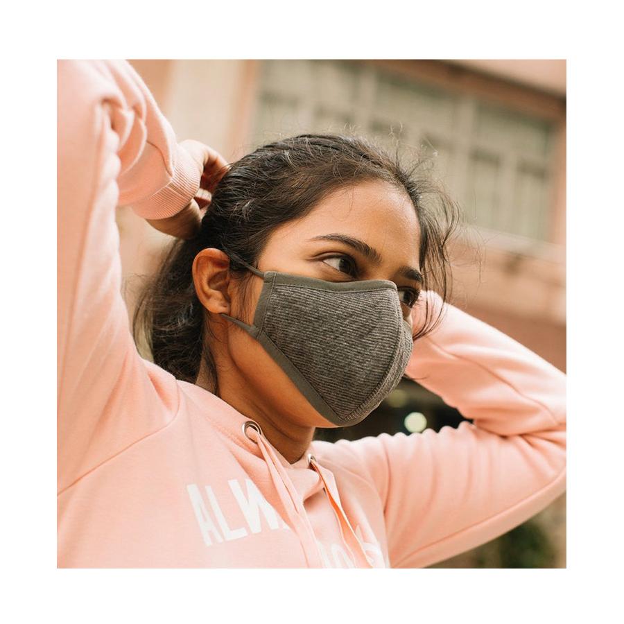 Pacsafe Protective & Reusable Silver Ion Face Mask Grey Medium