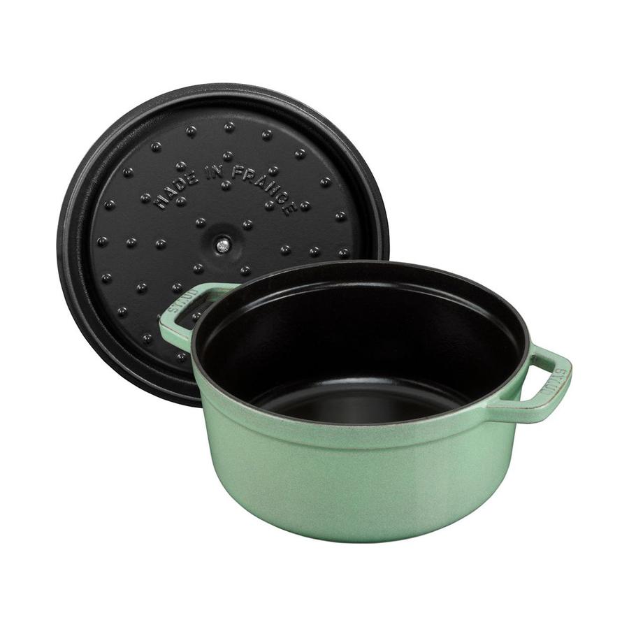 Staub 28cm (6.7L) Round Cocotte Sage Sage