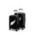 Caselite NZ Fern 56cm & 67cm Hardside Luggage Set Black
