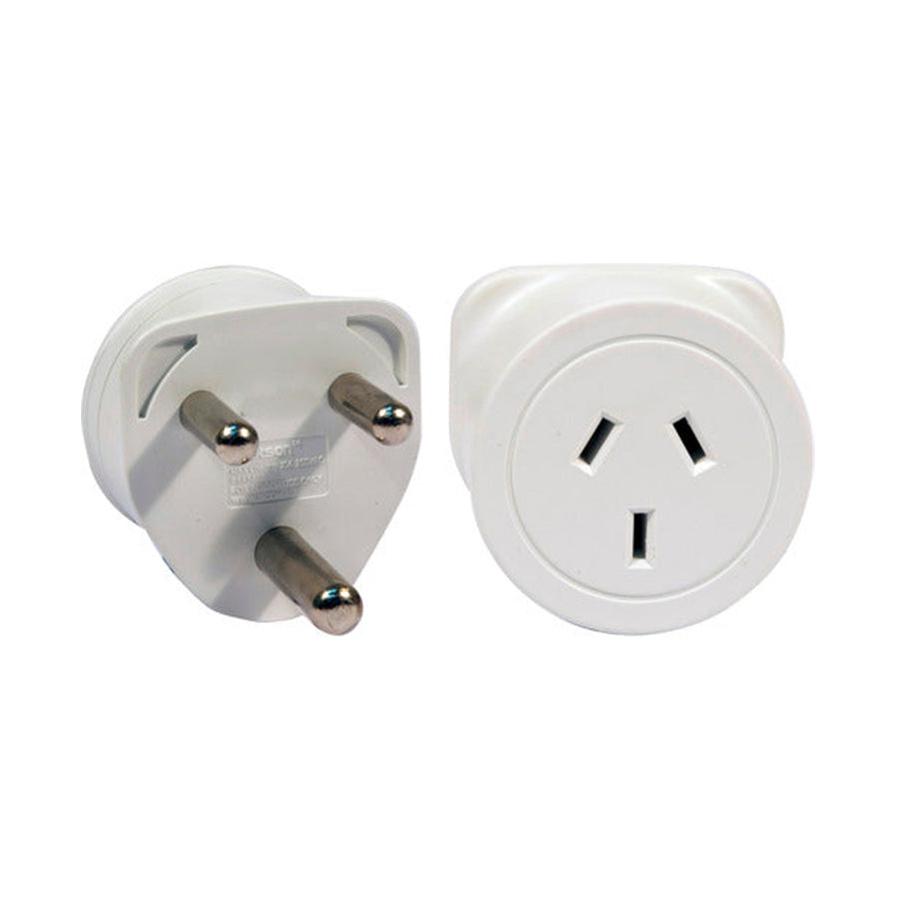 Jackson NZ to South Africa Power Adapter White White