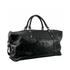 Pierre Cardin Kennedy Rustic Leather Overnight Duffle Bag Black