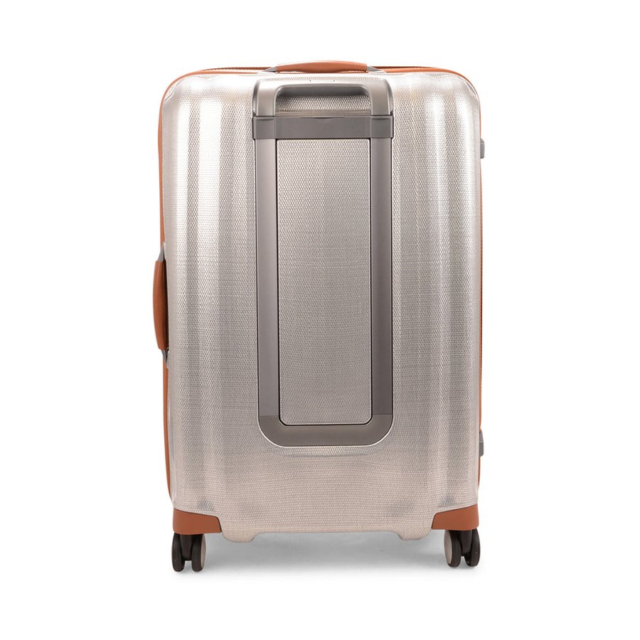 Samsonite Lite-Cube DLX CURV Luggage Set 55cm & 76cm Aluminium Aluminium