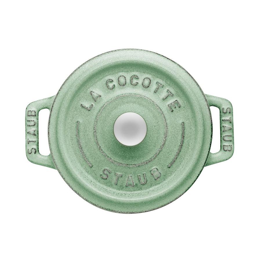 Staub 20cm (2.2L) Round Cocotte Sage Sage