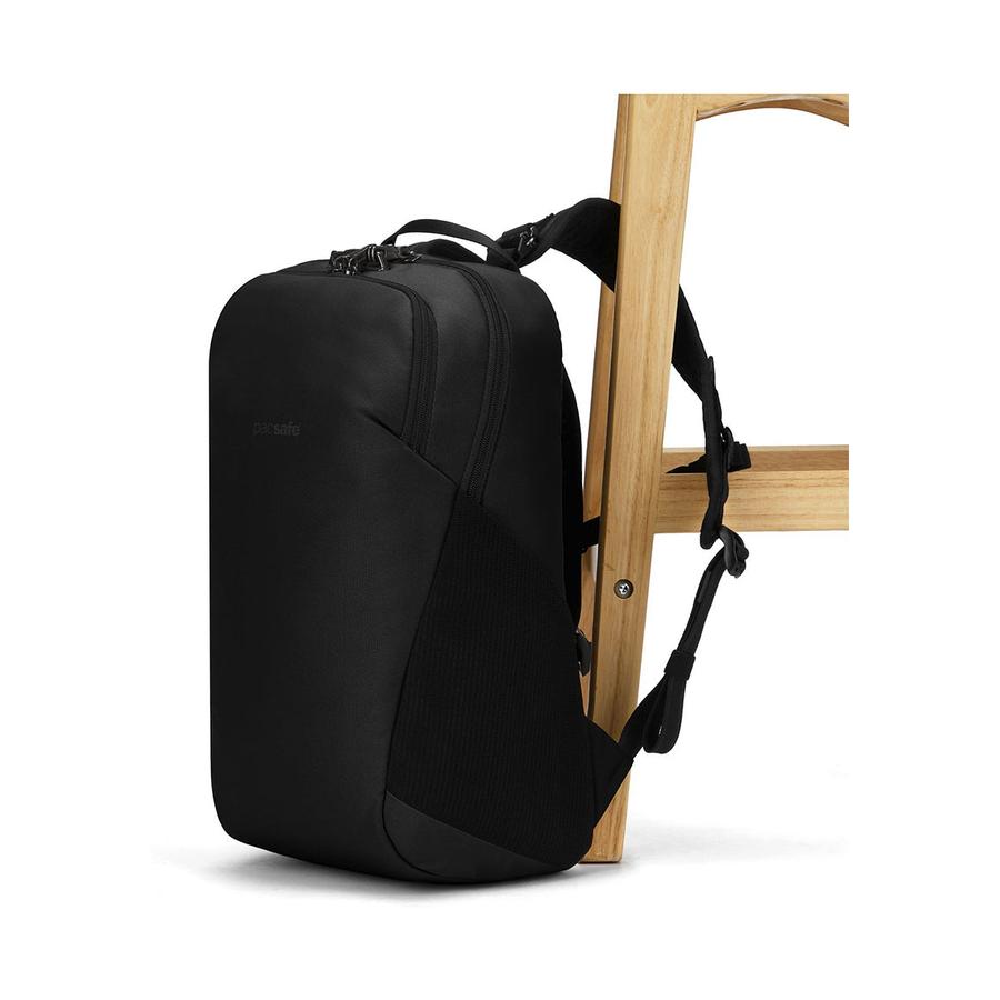 Pacsafe Vibe 20 Anti-Theft 20L Backpack RFID Jet Black Jet Black