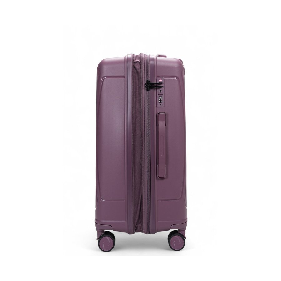 Nomad Quest 65cm Hardside Checked Suitcase Purple Purple