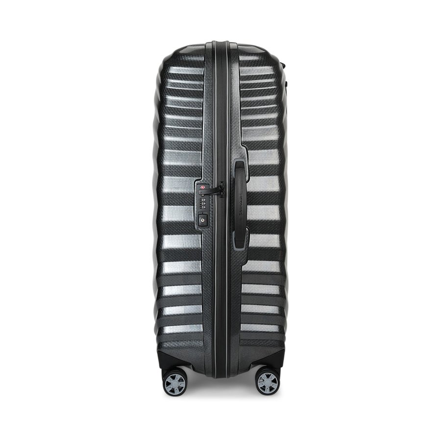Samsonite Lite-Shock Sport 55cm & 75cm CURV Luggage Set Black Black