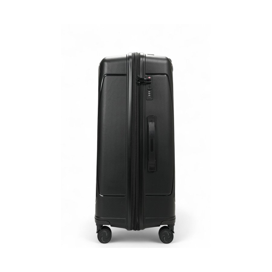Nomad Quest 56cm, 65cm & 75cm Hardside Luggage Set Black Black