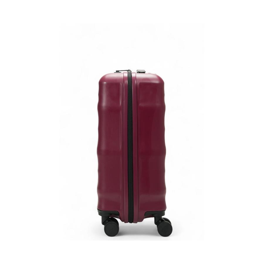Explorer Luna-Air 55cm Hardside USB Carry-On Suitcase Merlot Merlot