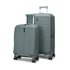 Caselite Venture 57cm & 76cm Top Open Hardside Luggage Set Grey Green