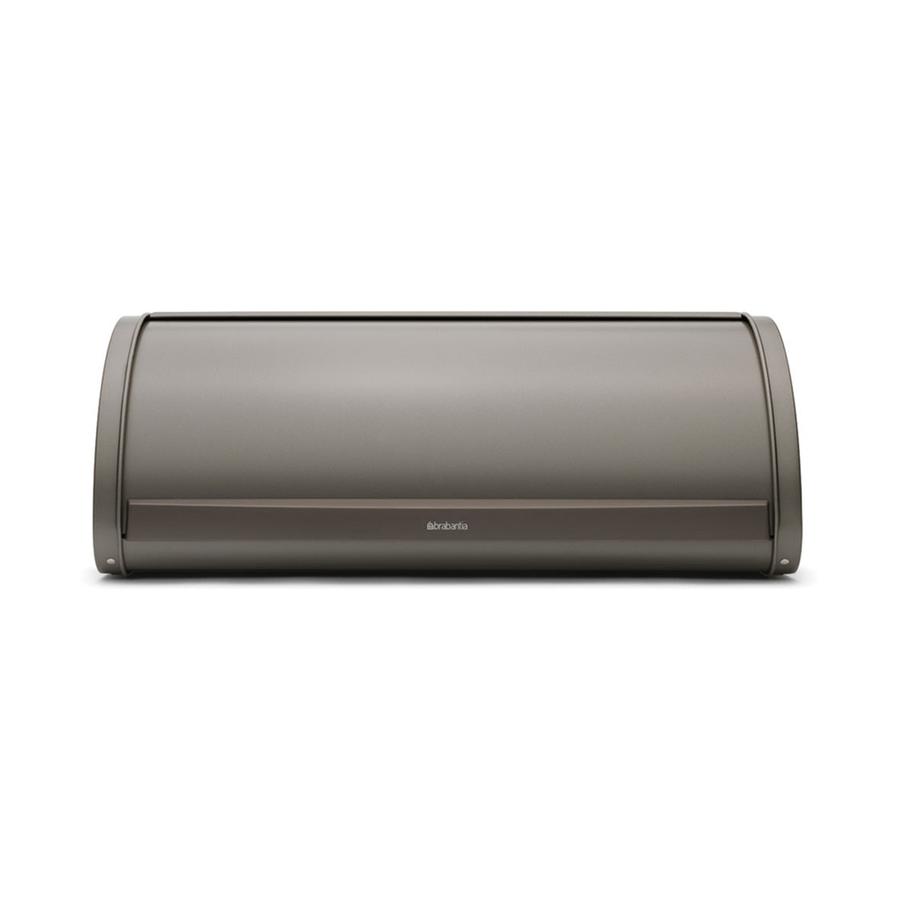 Brabantia Roll Top Large Bread Bin Platinum Platinum