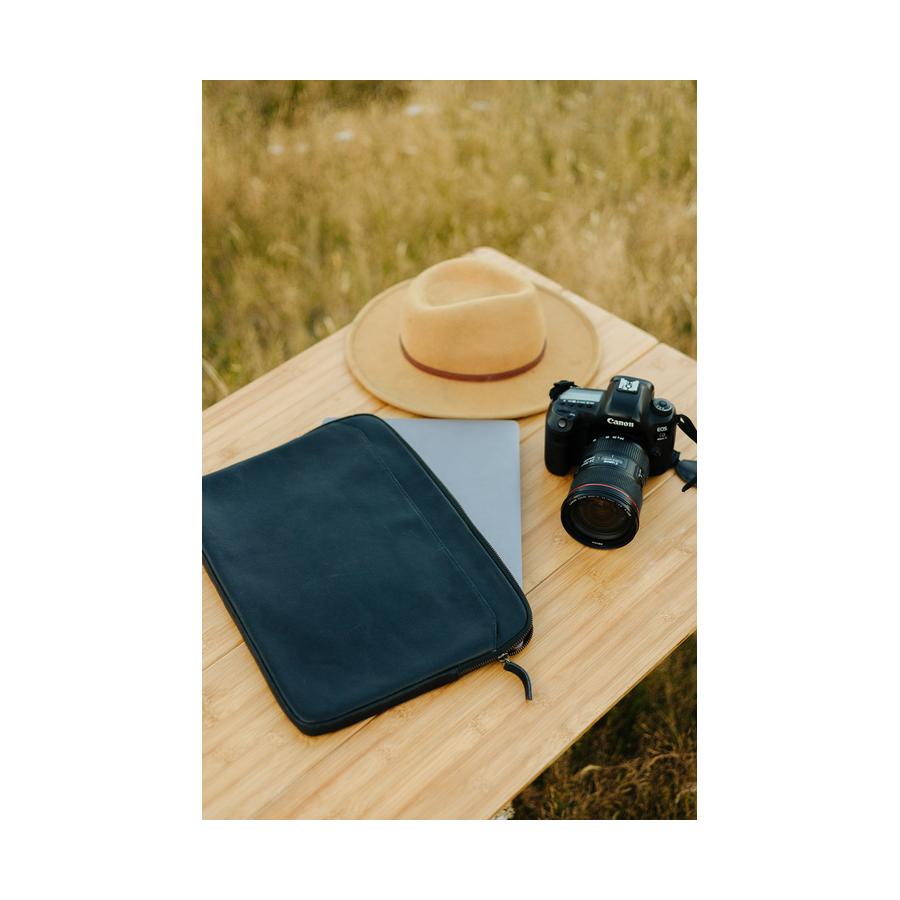 Duffle&Co Blackwell 13" Laptop Sleeve Black Black