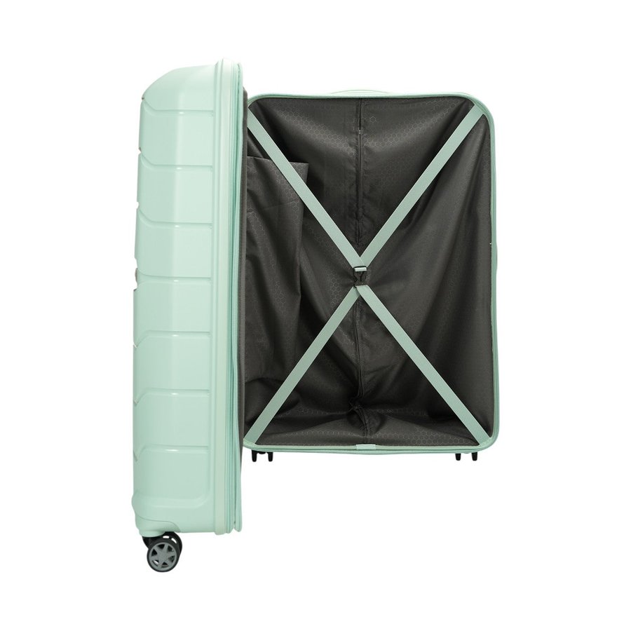 Samsonite Oc2lite 81cm Hardside Checked Suitcase Spearmint Spearmint