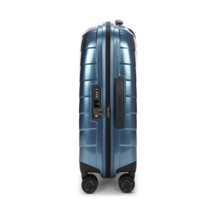 Samsonite Attrix 55cm Hardside Carry-On Suitcase Steel Blue Steel Blue