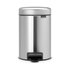 Brabantia NewIcon Pedal Bin (3L) Matte Steel